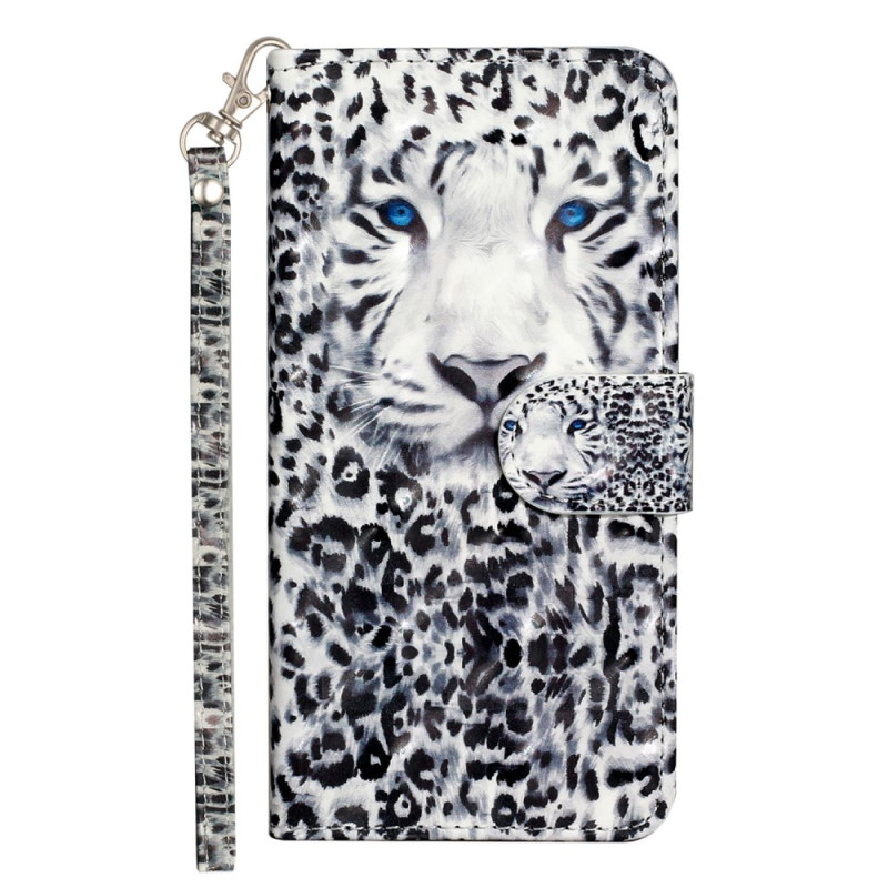 Xiaomi 13T / 13T Pro Leopard Tasche mit Riemen