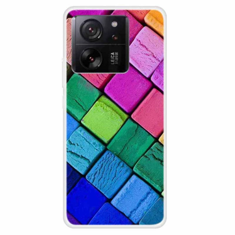 Xiaomi 13T / 13T Pro Cover Farbige Blöcke