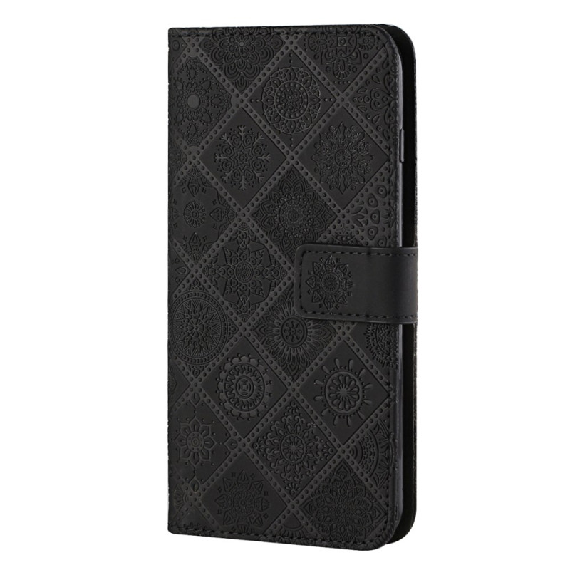 Xiaomi 13T / 13T Pro Patchwork Tasche mit Riemen