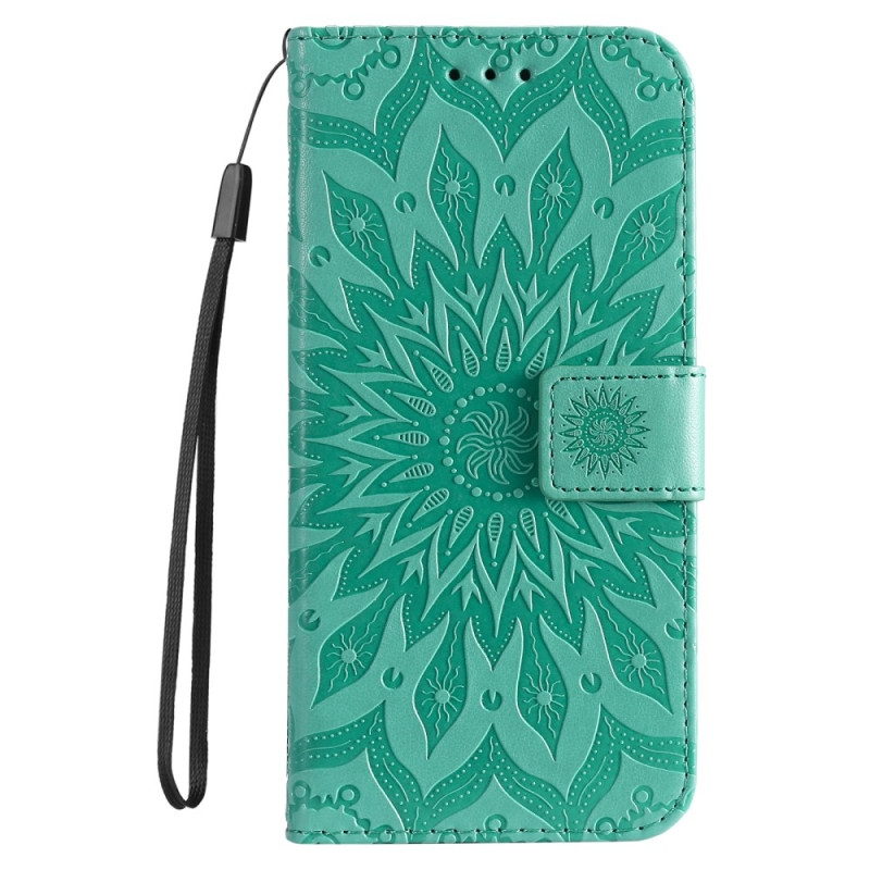 Xiaomi Redmi Note 13 4G Mandala Tasche mit Riemen