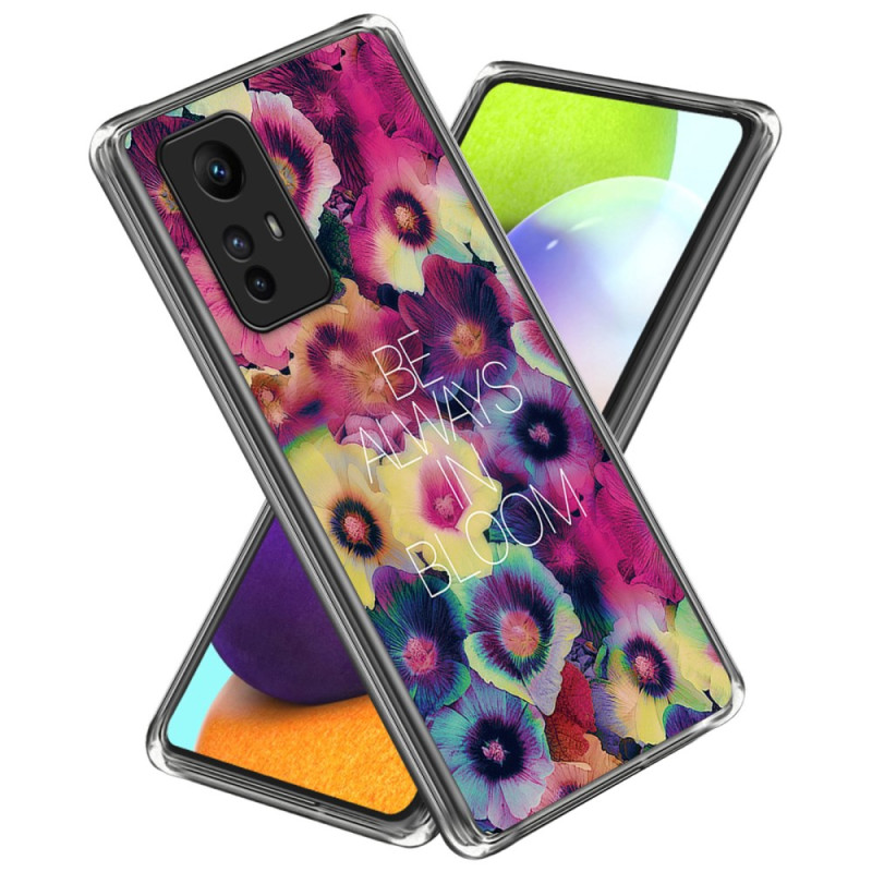 Xiaomi Redmi Note 12S Cover Bunte Blumen