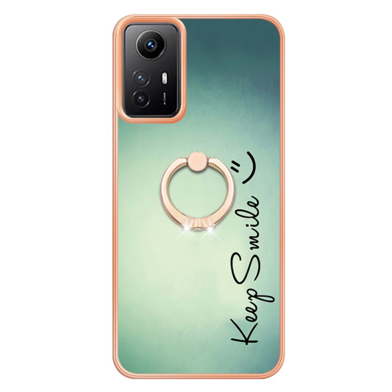 Xiaomi Redmi Note 12S Ring-Halterung Keep Smile Cover