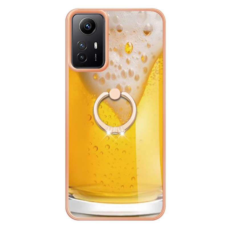 Hülle Xiaomi Redmi Note 12S Ring-Ständer Bier