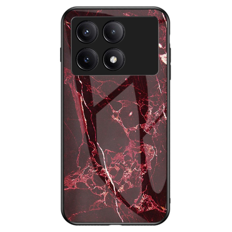 Hülle Poco X6 Pro 5G Panzerglas
 Marmor