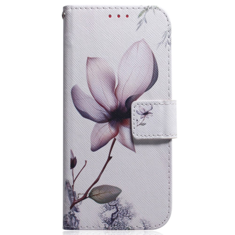 Xiaomi Redmi Note 13 Pro Plus 5G Hülle Blume rosa