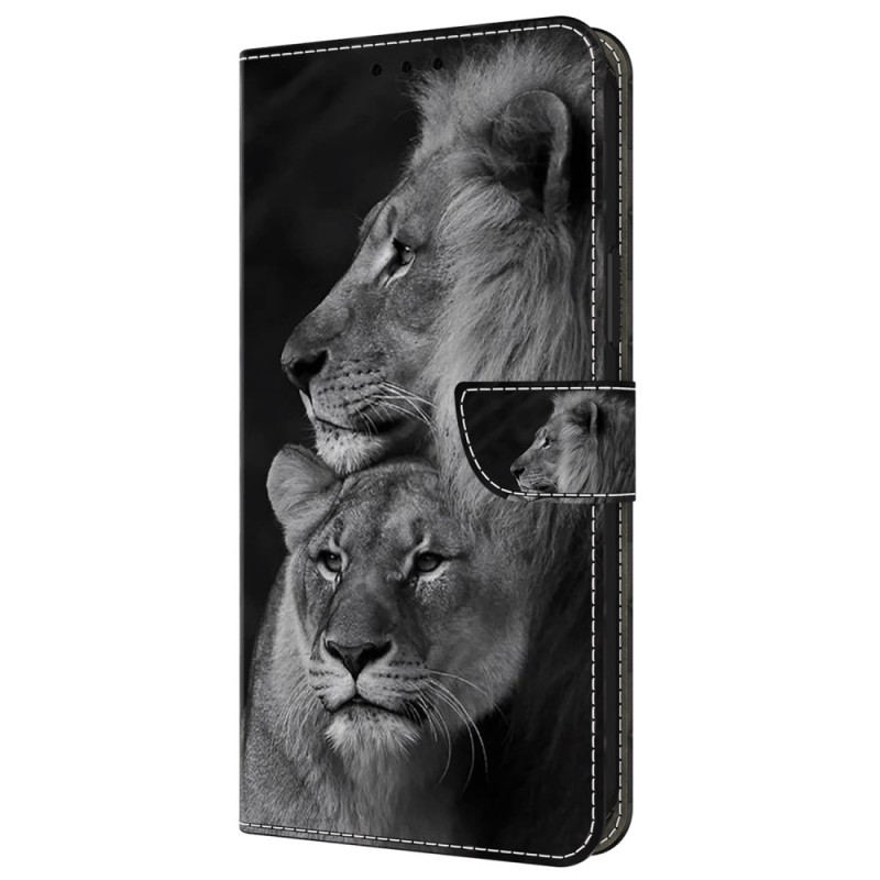 Samsung Galaxy A55 5G Hülle Löwenpaar