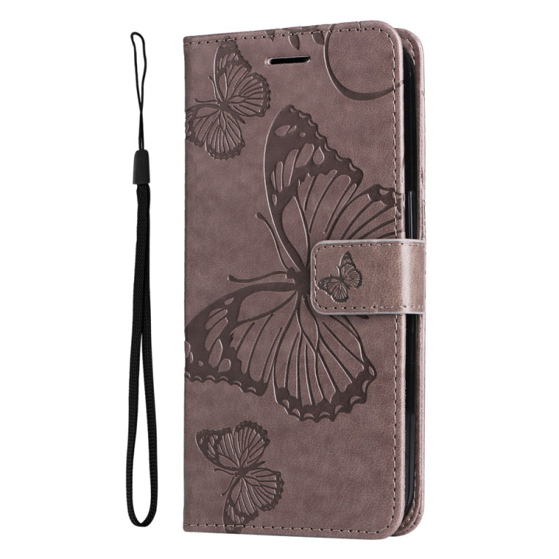 Samsung Galaxy A55 5G Riesige Schmetterlinge Riemen
 Tasche