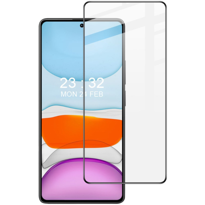 Vollständiger Schutz aus gehärtetem Glas für das Display des Poco M6 Pro 4G IMAK