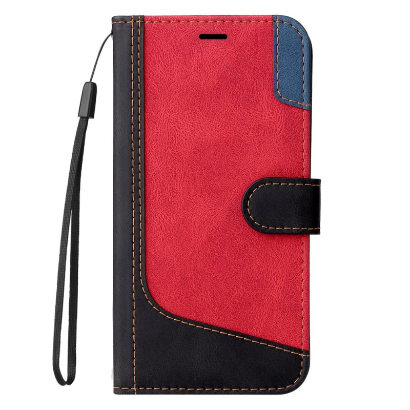 Google Pixel 8A Tricolor Tasche mit Trageriemen