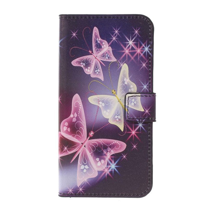 HOusse Samsung Galaxy S10 Glitzernde Schmetterlinge