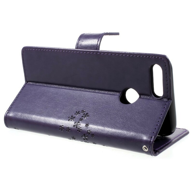 Huawei Honor 9 Lite Hülle Baum und Eulen mit Riemen