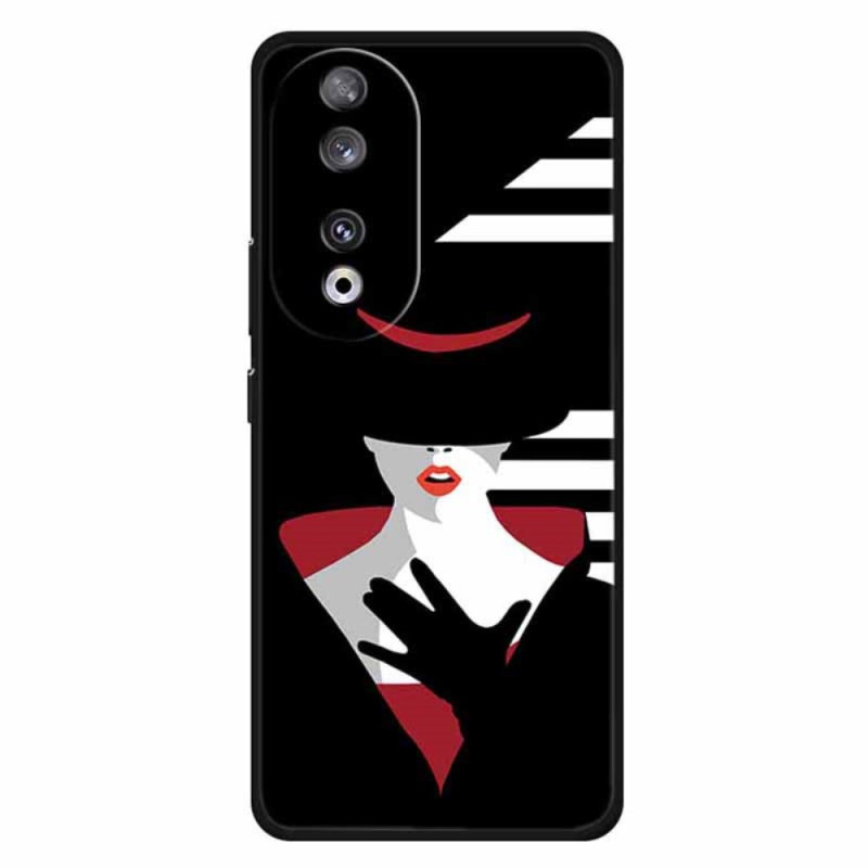 Cover Honor 90 Dame mit schwarzem Hut