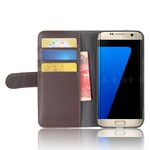 Housse Samsung Galaxy S7 Cuir Fendu