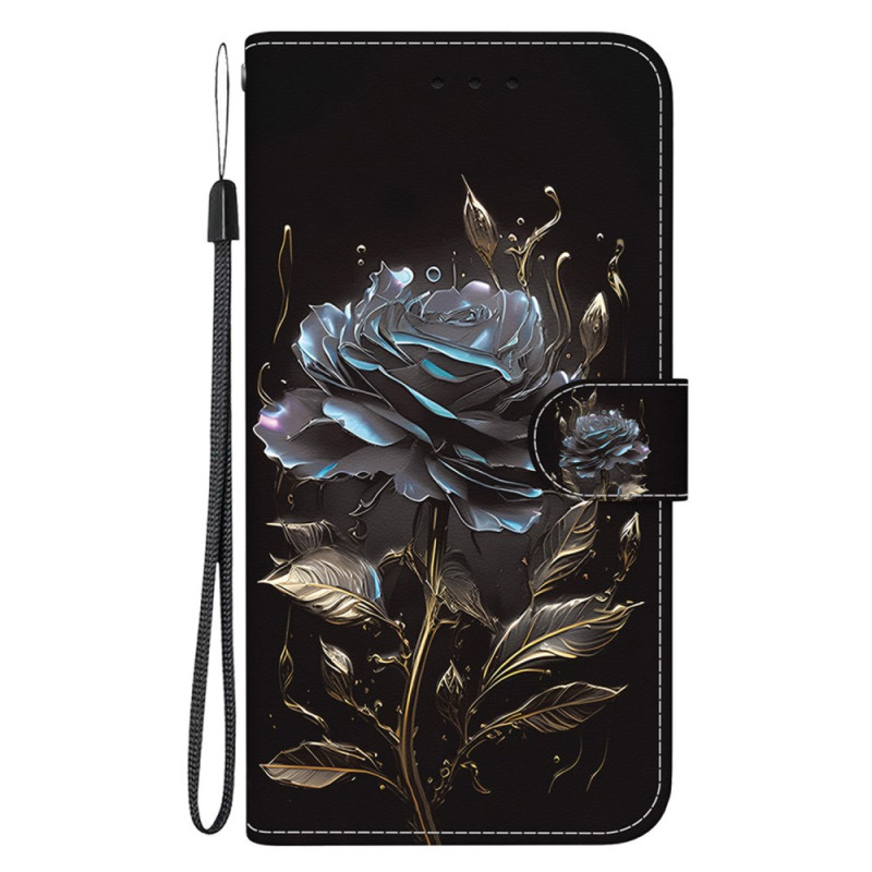 Honor 90 Rose Schwarze Tasche mit Riemen