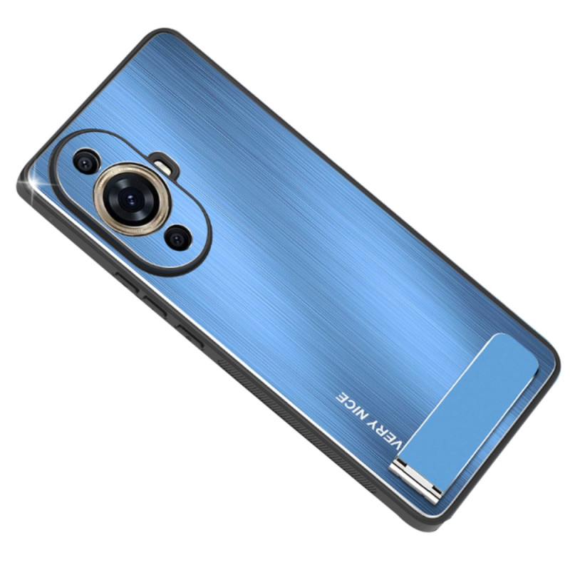 Huawei Nova 11 Pro Cover Gebürstet mit Halterung