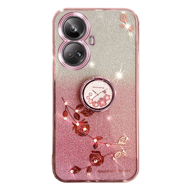 Realme C55 Glitter Cover mit KADEM Ständer