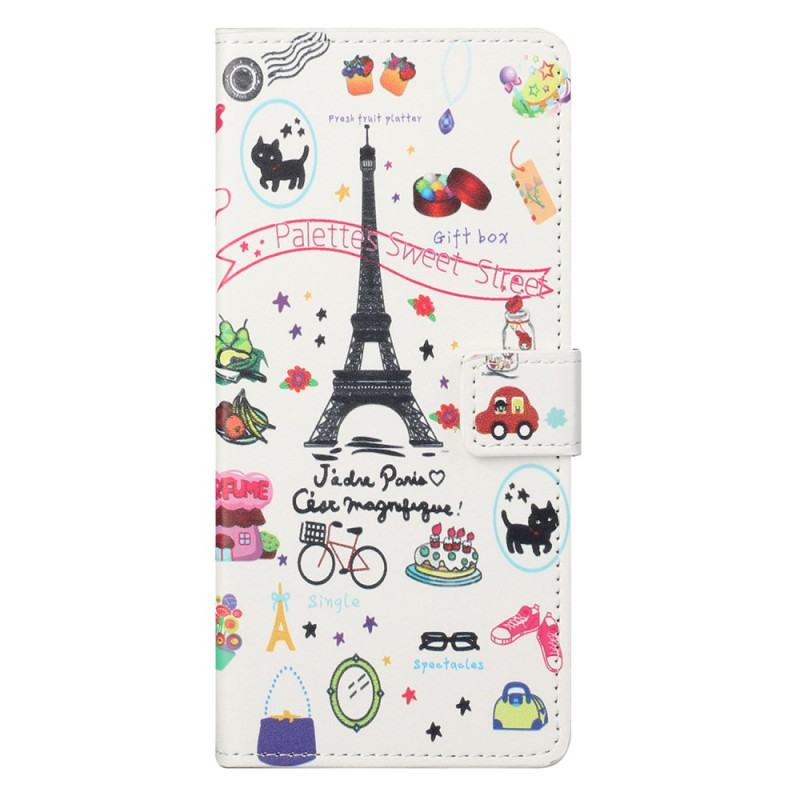 Hülle Xiaomi Redmi Note 13 Pro 5G / Poco X6 5G I Love Paris