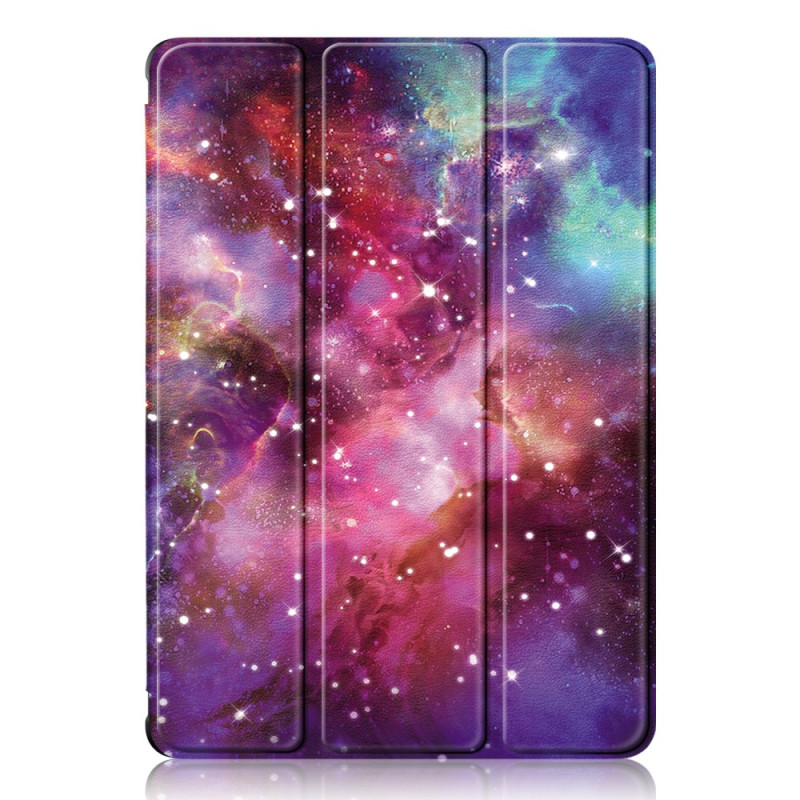 Smart Case Samsung Galaxy Tab S9 Plus Rückseite Transparent Galaxie