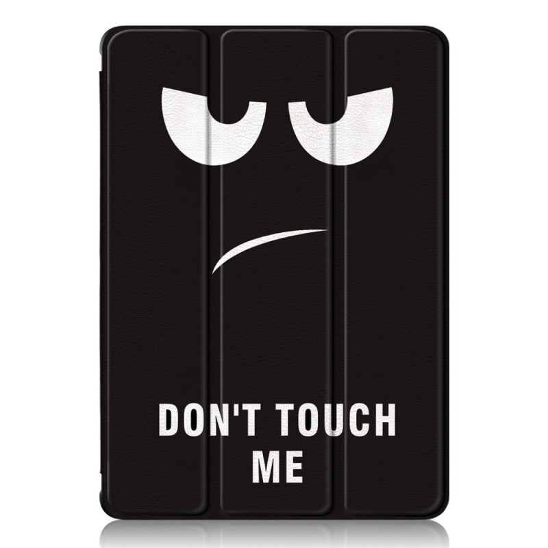 Smart Case Samsung Galaxy Tab S9 Plus Rückseite Transparent Don't Touch Me