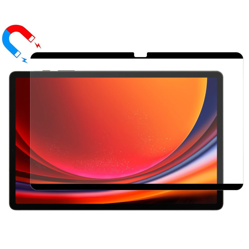 Magnetischer Displayschutz für Samsung Galaxy Tab S9 FE Plus / S9 Plus / S8 Plus / S7 FE PVC Wiederverwendbar