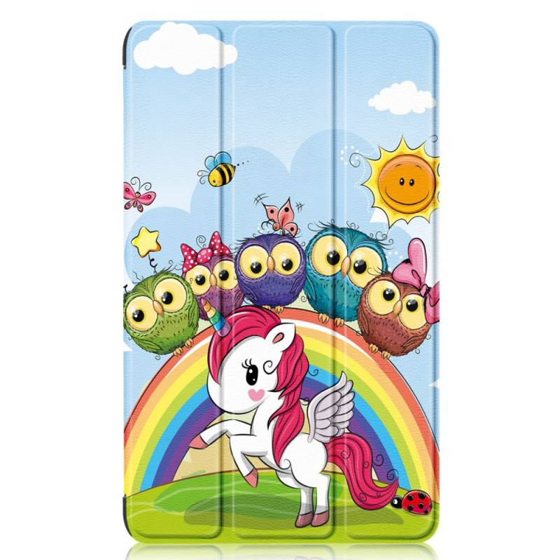 Smart Case Samsung Galaxy Tab A9 Verstärkt Einhorn