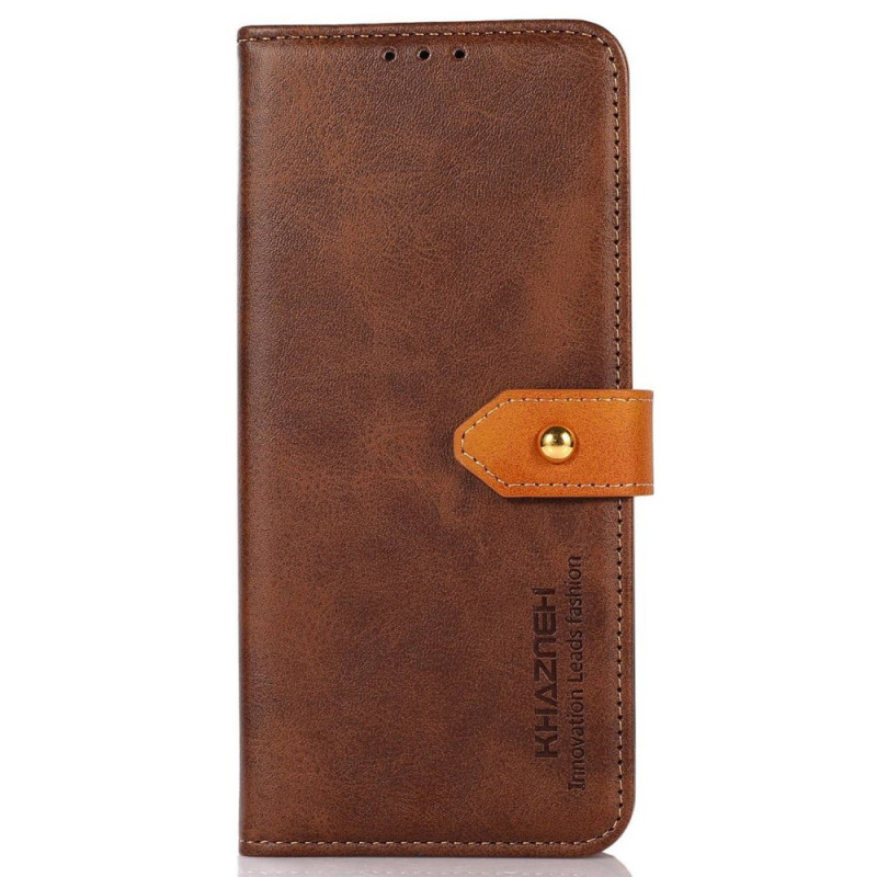 Xiaomi 14 Ultra Tasche mit goldenem Verschluss KHAZNEH