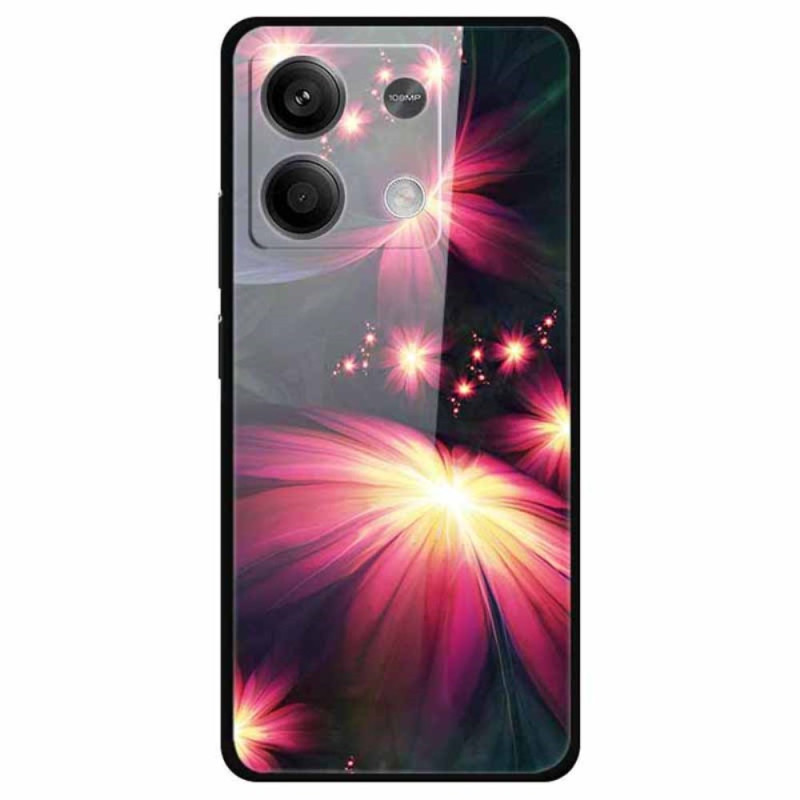 Xiaomi Redmi Note 13 5G Panzerglas
 Cover Blumen