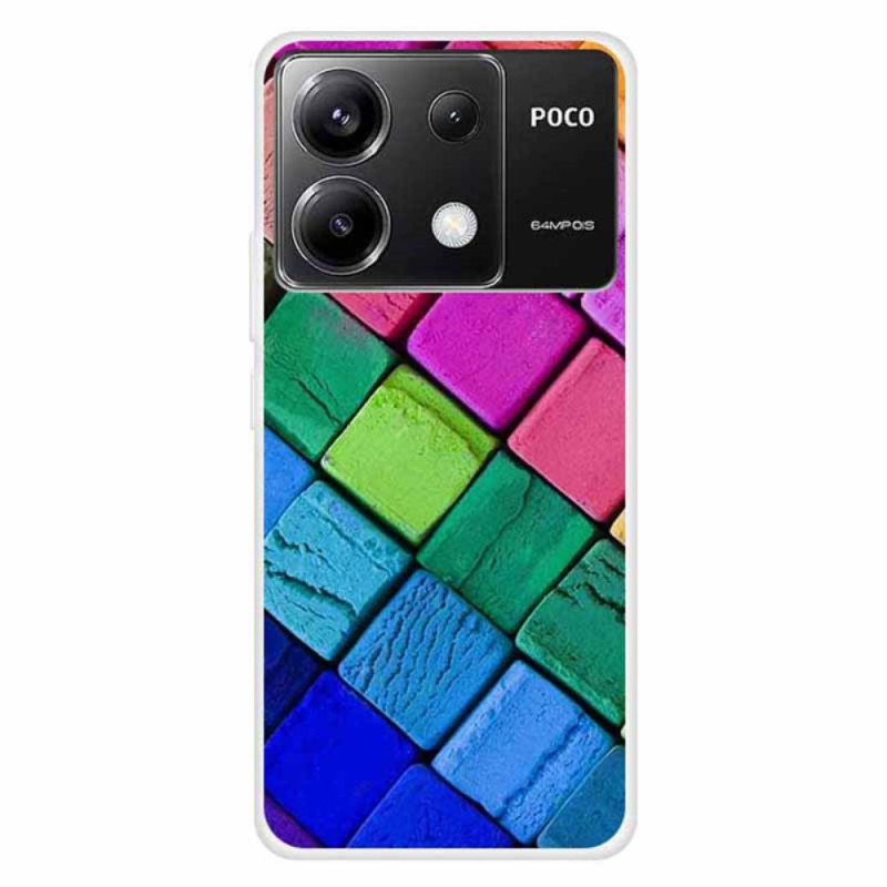 Xiaomi Redmi Note 13 Pro 5G / Poco X6 5G Cover Farbige Blöcke