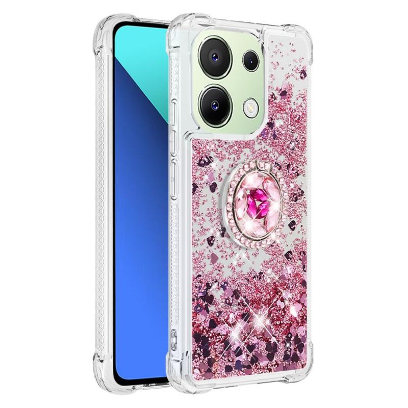 Xiaomi Redmi Note 13 4G Ring-Halterung Glitter Cover