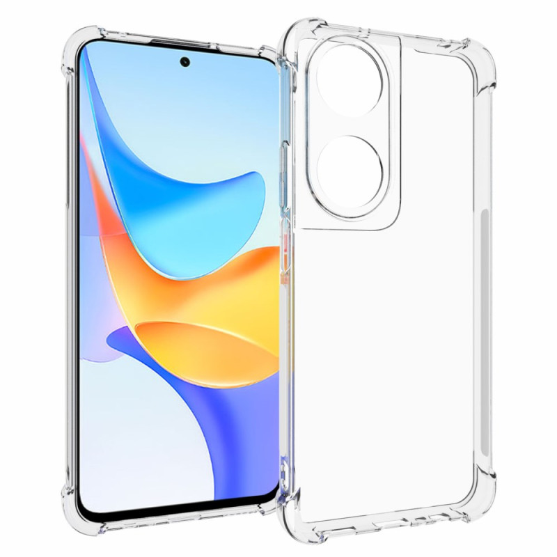 Honor 90 Smart Cover Transparent Verstärkte Ecken