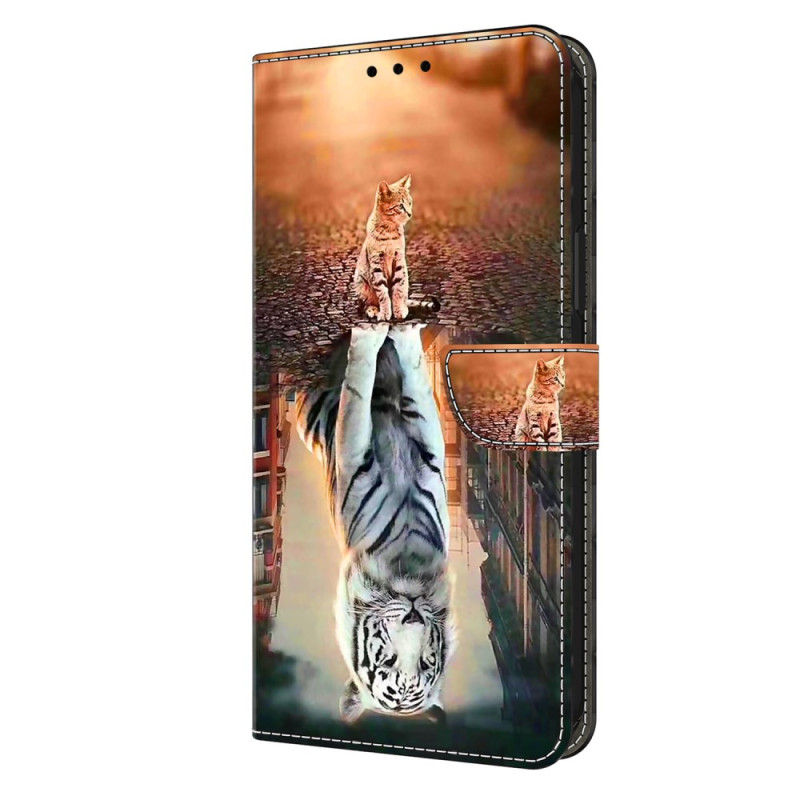 Xiaomi Redmi Note 13 5G Hülle mit 3D Katzentraum Motiv