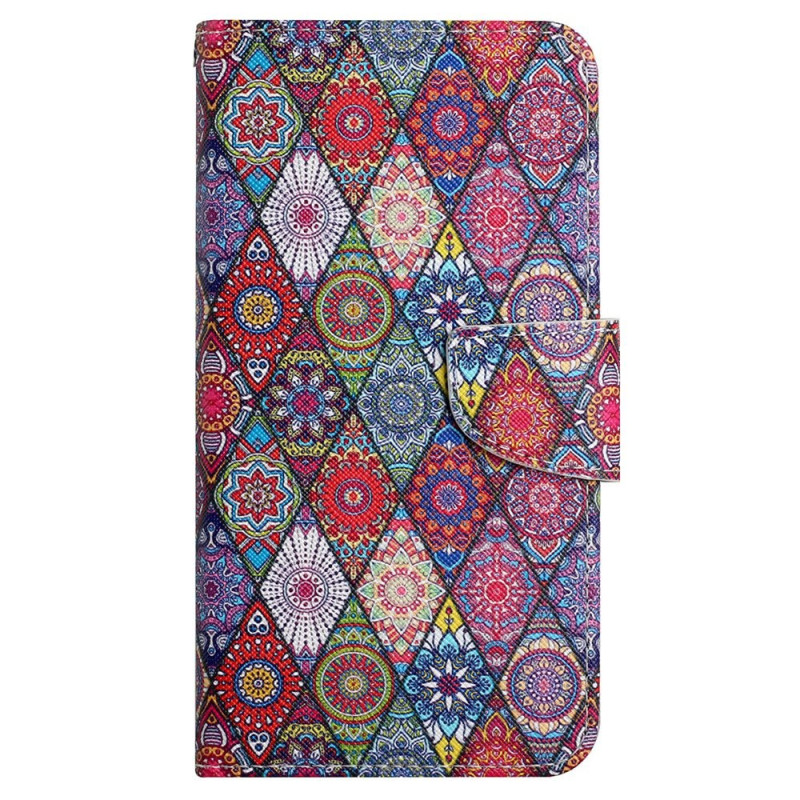 Xiaomi Redmi Note 13 4G Kaleidoskop Tasche mit Riemen