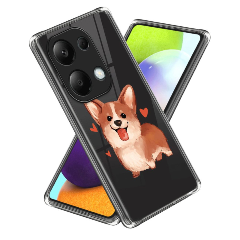 Hülle Xiaomi Redmi Note 13 Pro 4G / Poco M6 Pro 4G Hund