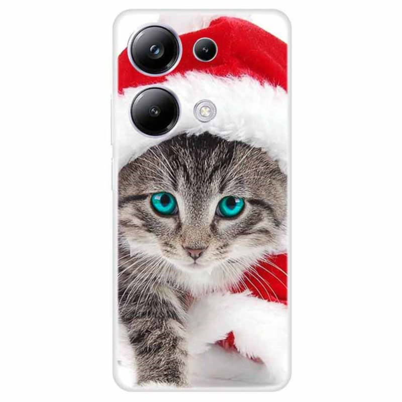 Xiaomi Redmi Note 13 Pro 4G / Poco M6 Pro 4G Cover Katze Weihnachten
