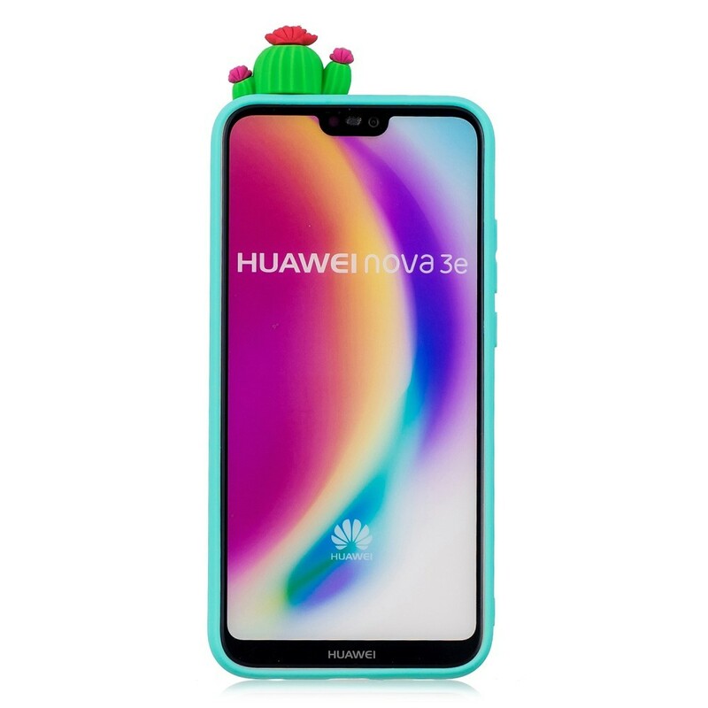 Huawei P20 Lite 3D Folie Kaktus Cover