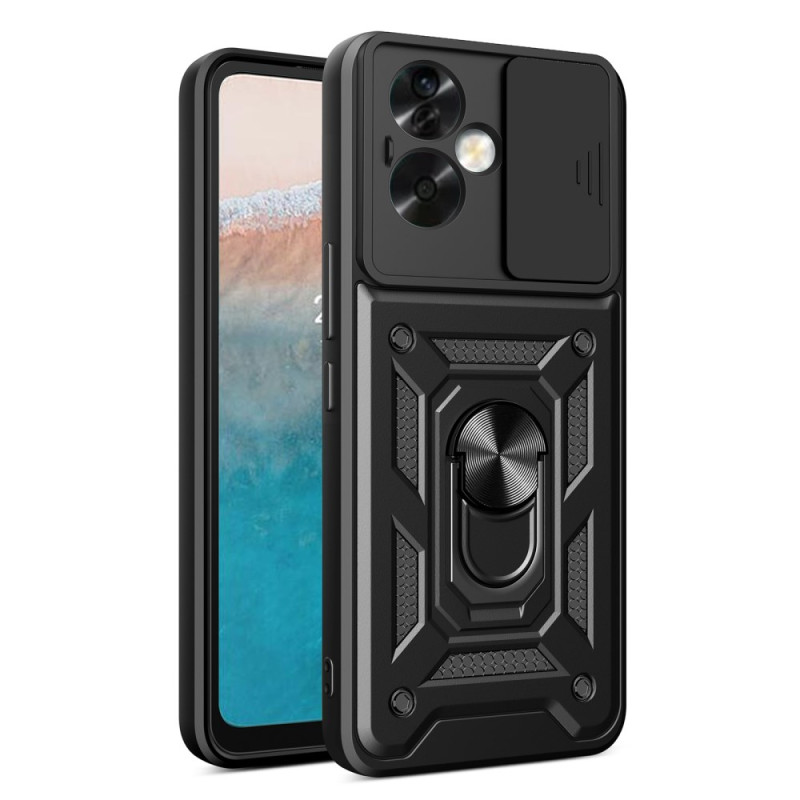 Cover Oppo A79 5G Ringhalter und Schiebefenster Objektiv