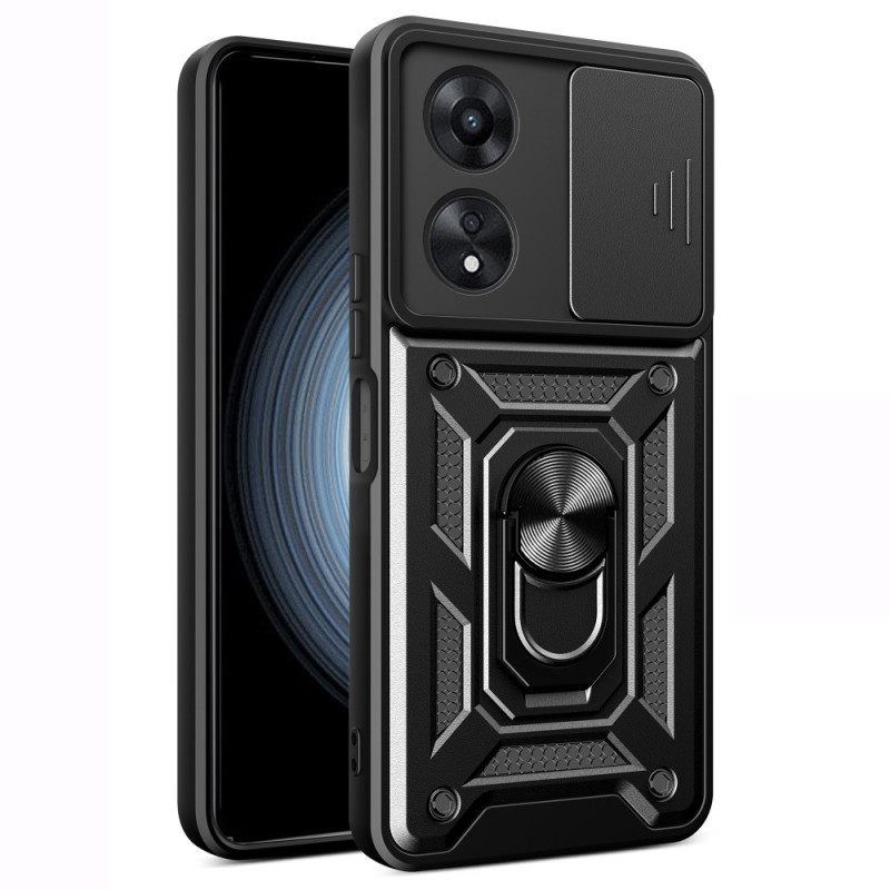 Oppo A58 Cover Schiebelinsenschutz und Halterung