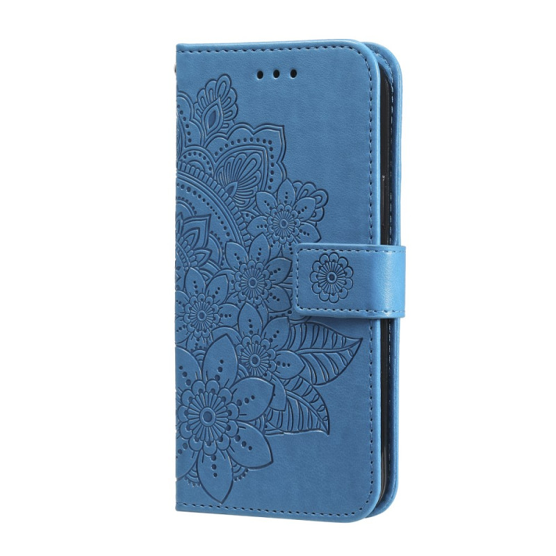 Tasche Oppo A58 Mandala Druck mit Trageriemen