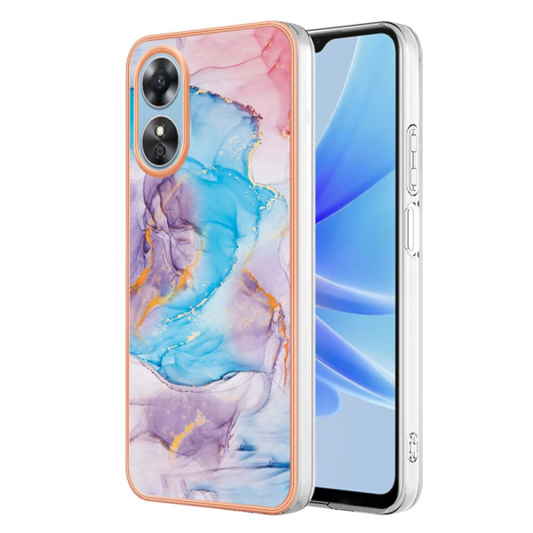 Cover Oppo A17 Deklination Marmor