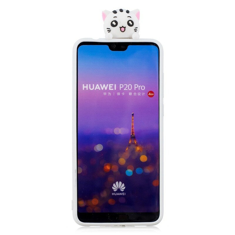 Huawei P20 Pro 3D Katze Fun Cover