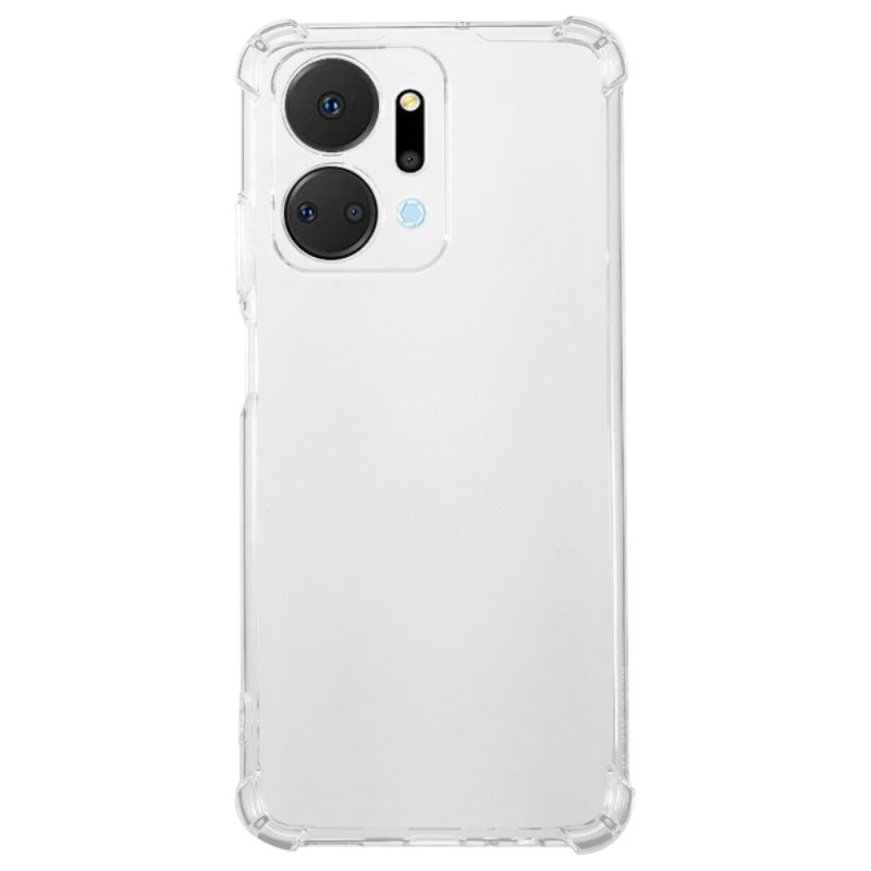 Honor X7a Transparent Cover Verstärkte Ecken