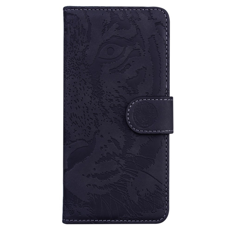 Honor X7a Tigerprint Tasche mit Riemen
