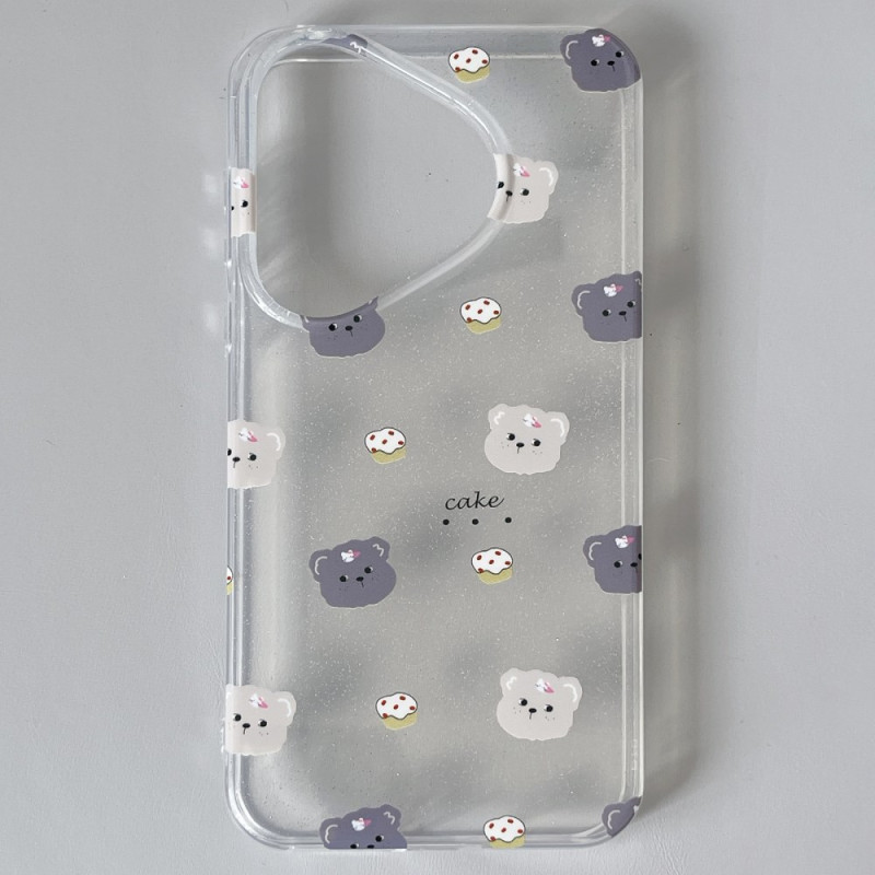 Huawei Pura 70 Cover Kleines Tier und Kuchen