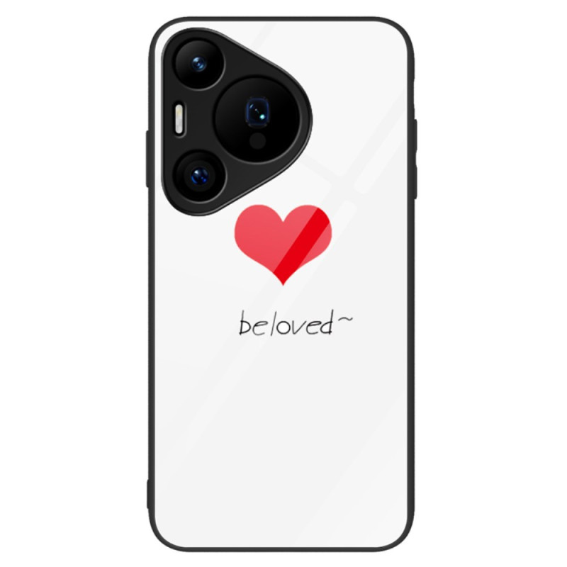 Cover Huawei Pura 70 Pro Gehärtetes Glas Beloved