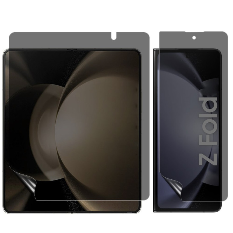 Matte Anti-Espion Schutzfolie für Samsung Galaxy Z Fold 6 Displays