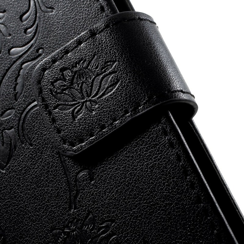 Honor 9 Lite Tasche Schmetterlinge Und Blumen Mit Riemen Honor 9 Lite Tasche Schmetterlinge Und Blumen Mit Riemen