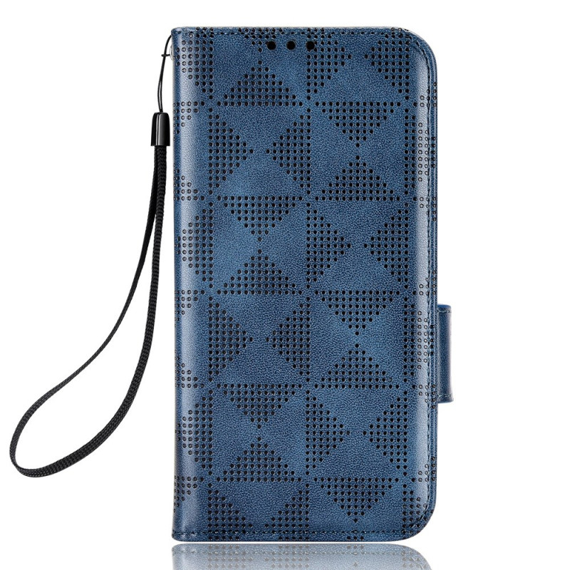 Honor X8a Tasche Dreiecksmotiv mit Trageriemen