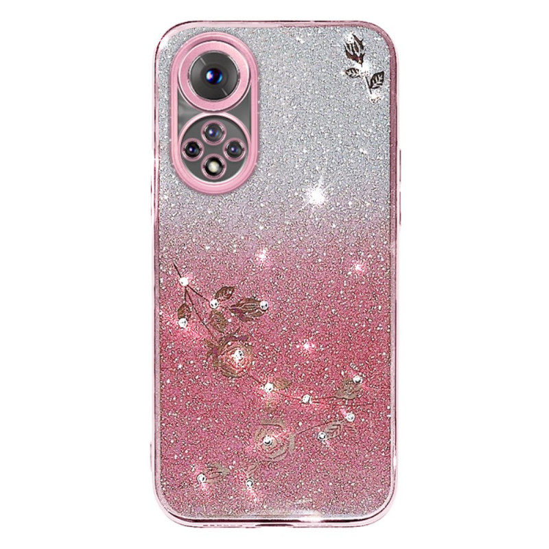 Honor 50 Blumen und Strass Cover