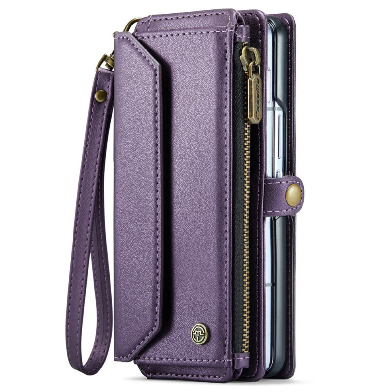 Hülle Samsung Galaxy Z Fold 6 Portemonnaie mit Schulterriemen und Riemen
CASEME