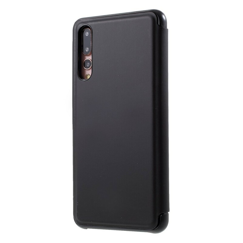 Flip Cover Huawei P20 Pro Spiegel und Lederoptik